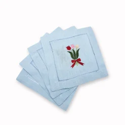 Chefanie Tulip Cocktail Napkins (4) Online