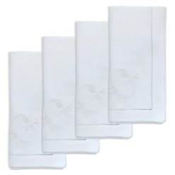 Chefanie Uppercase "G" Cutwork Dinner Napkins Online