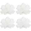 Chefanie White Leaf Cocktail Napkins (4) Clearance
