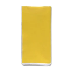 Chefanie Yellow Linen Dinner Napkins (4) Clearance