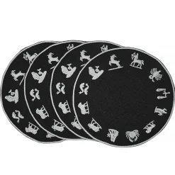 Chefanie Zodiac Wheel Cocktail Napkins (4) Online